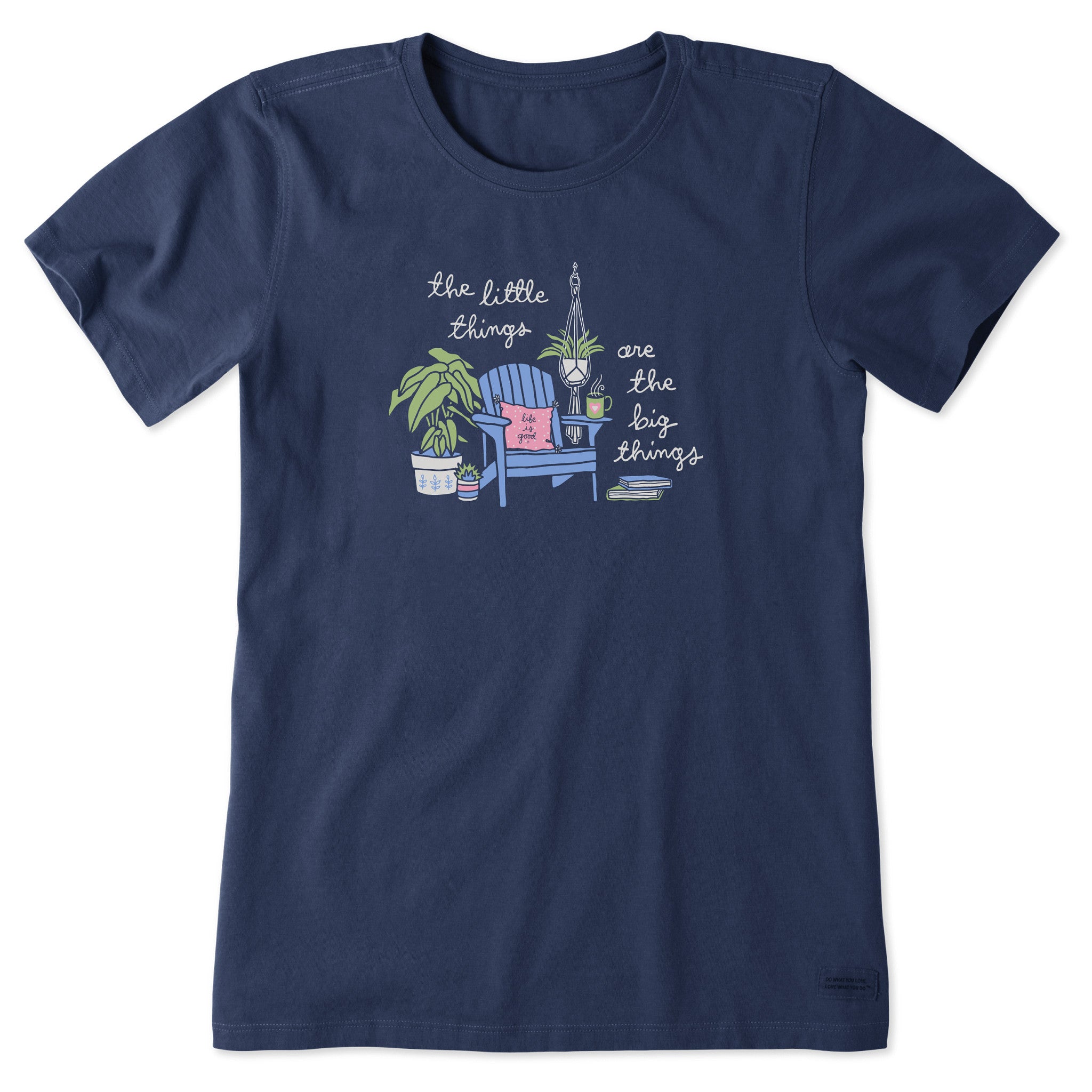 Women's Little Things Plants & Adirondack Short Sleeve Tee