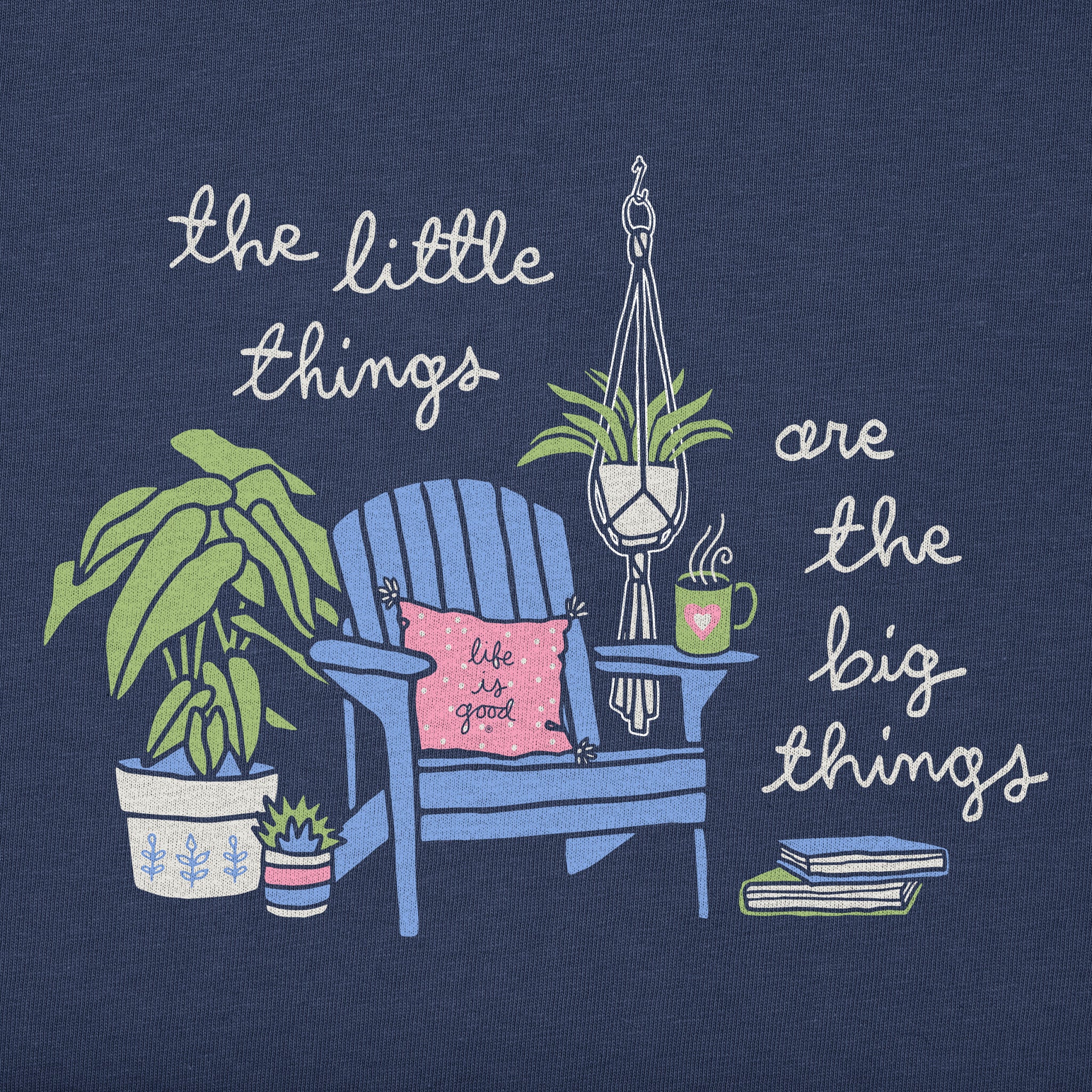 Women's Little Things Plants & Adirondack Short Sleeve Tee