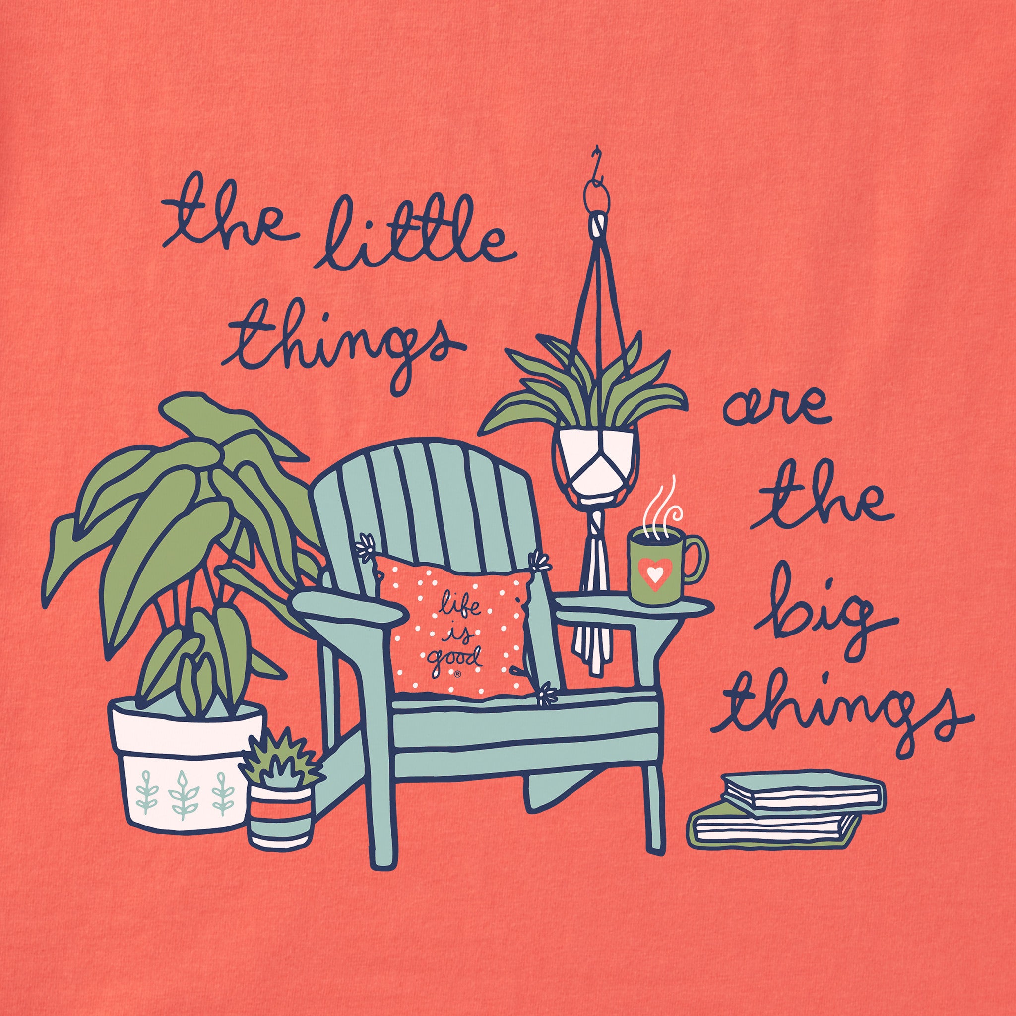 Women's Little Things Plants & Adirondack Short Sleeve Tee