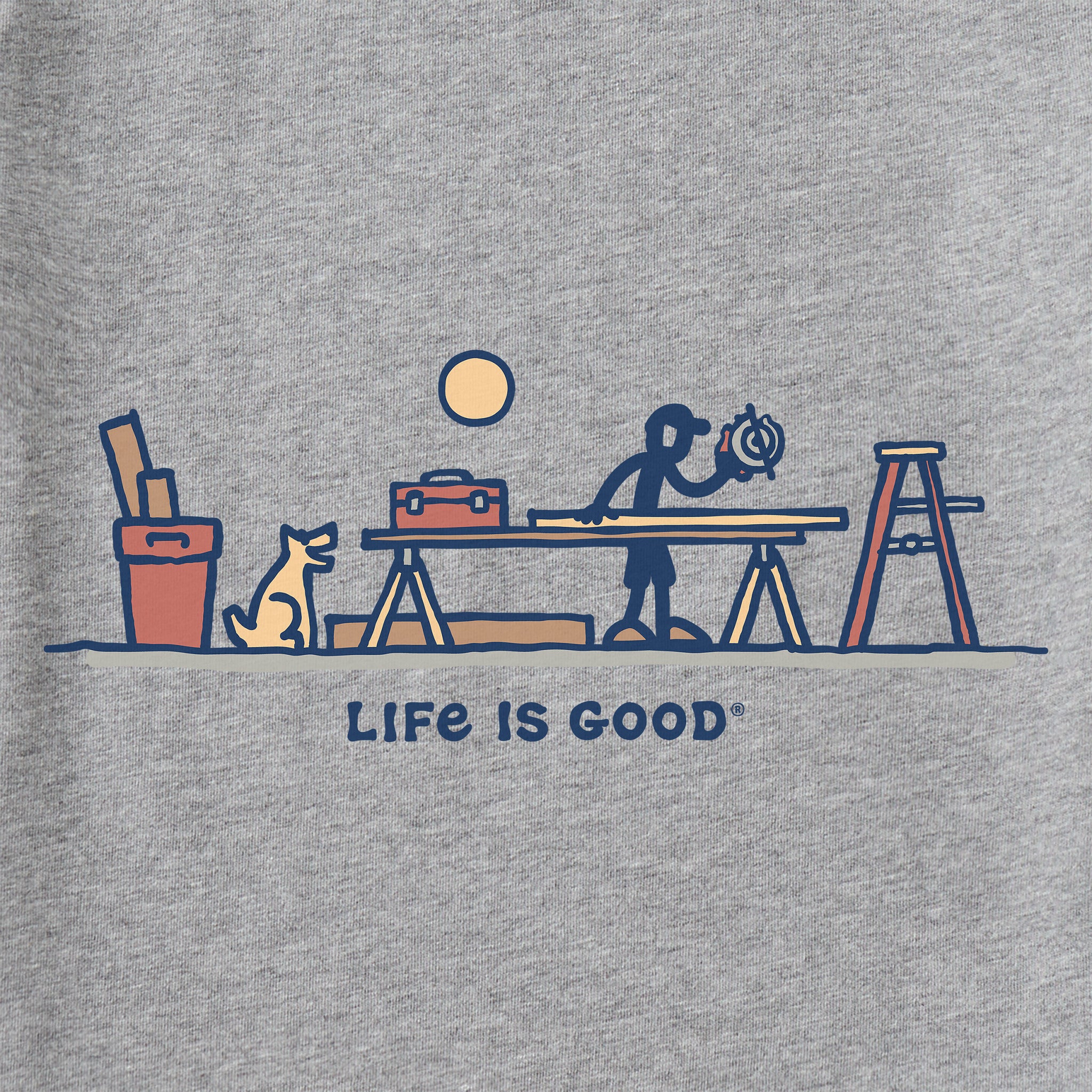 Men's Rocket & Jake Woodwork Vista Short Sleeve Tee
