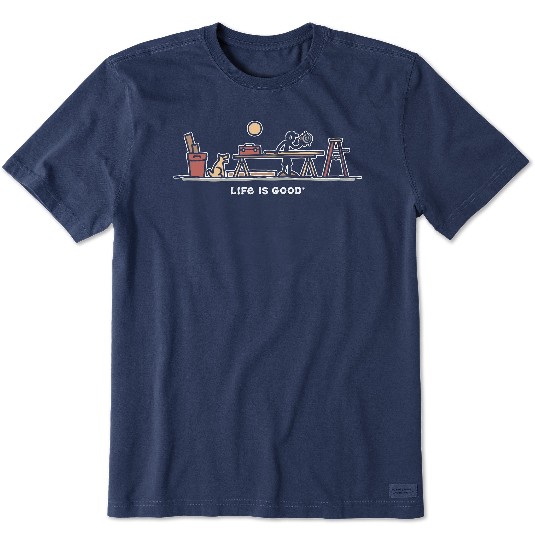 Men's Rocket & Jake Woodwork Vista Short Sleeve Tee