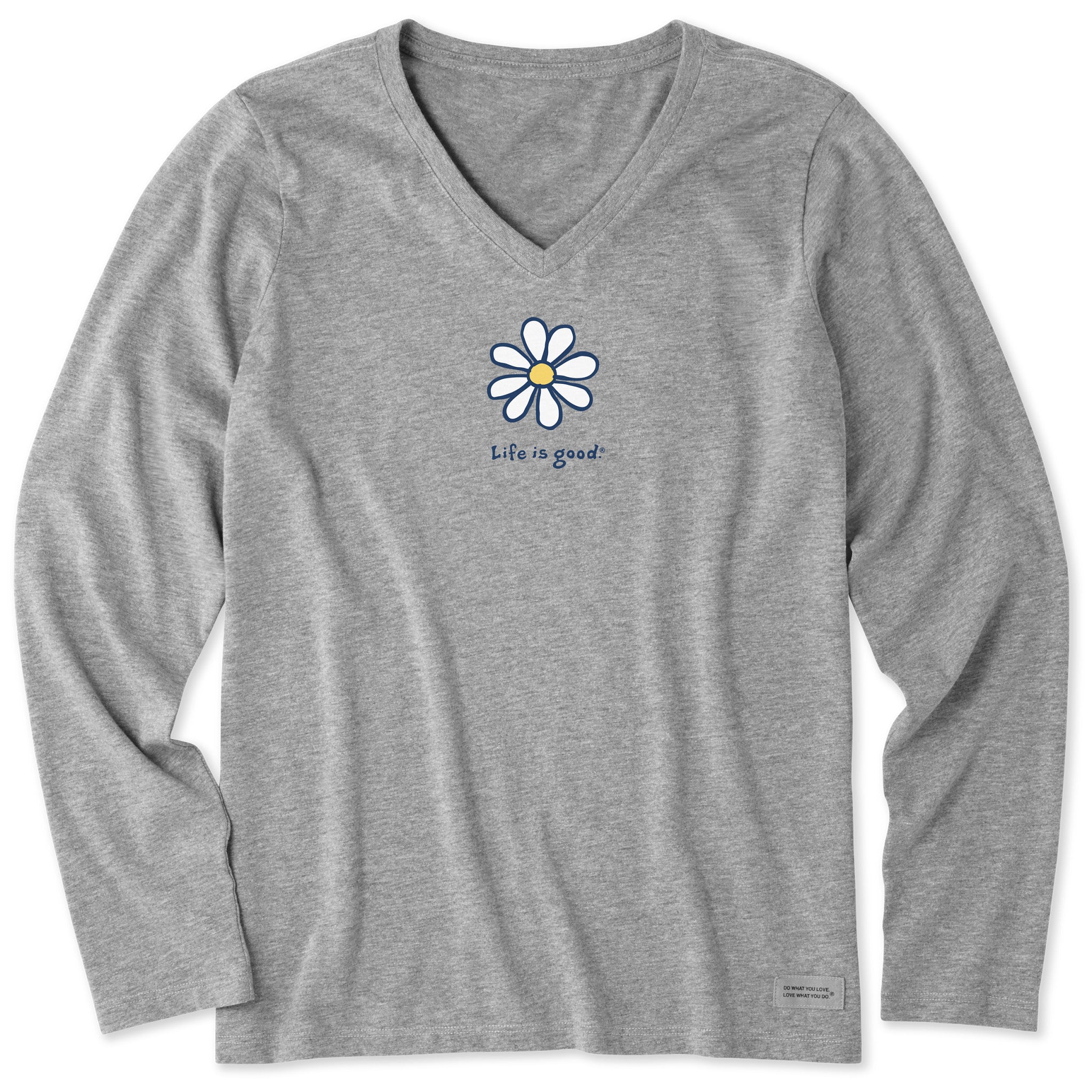 Women's LIG Daisy Long Sleeve Crusher Vee