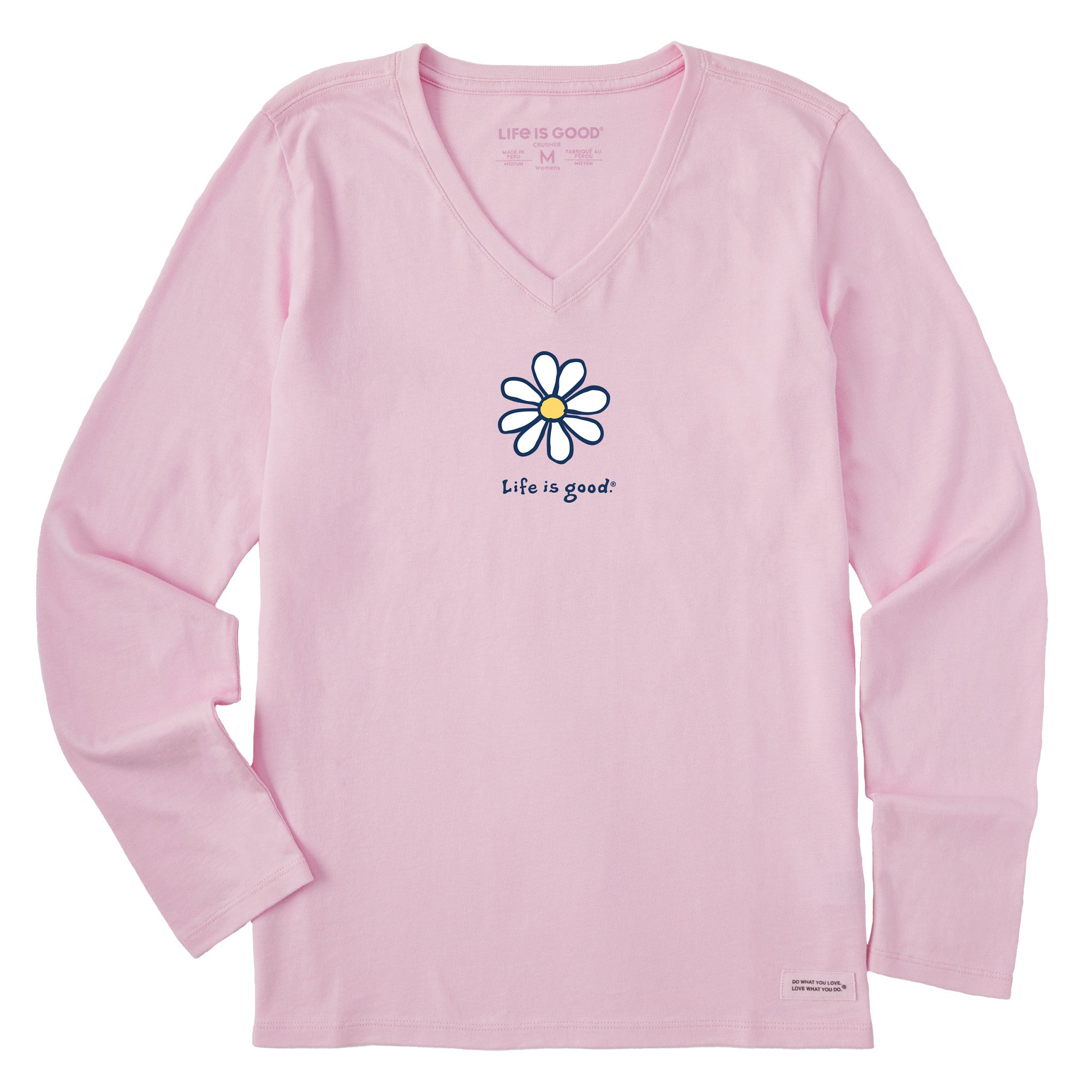 Women's LIG Daisy Long Sleeve Crusher Vee