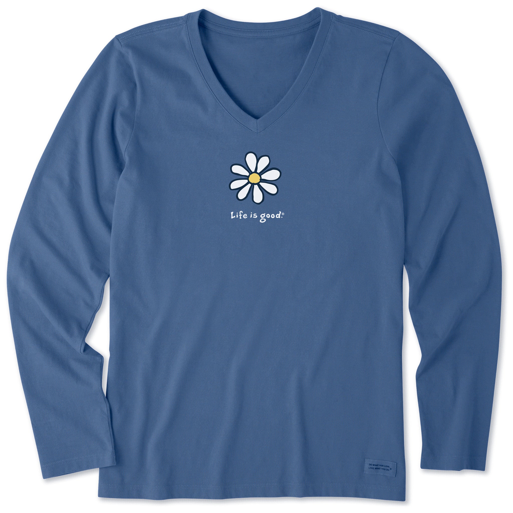 Women's LIG Daisy Long Sleeve Crusher Vee