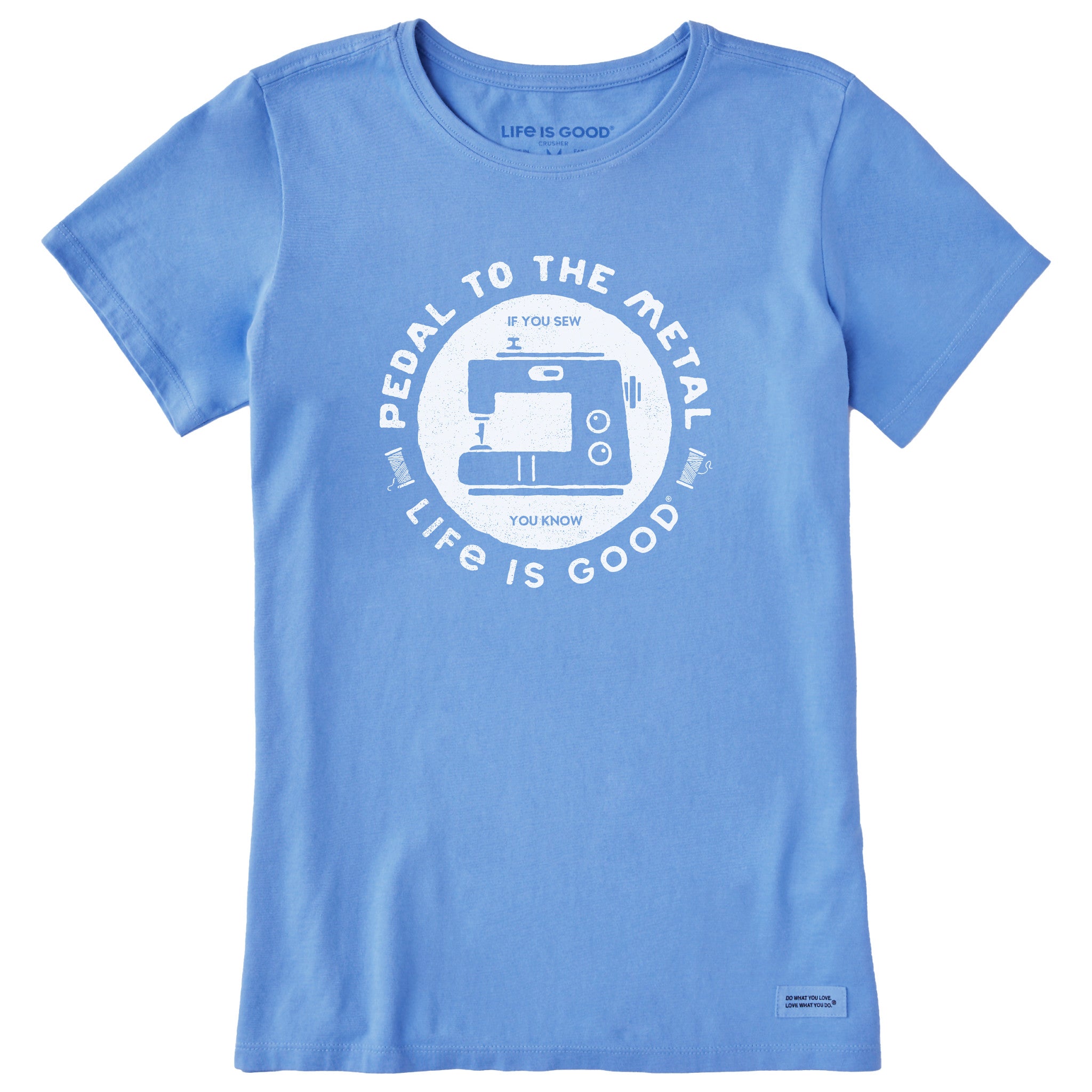 Women's Pedal to the Metal Sewing Short Sleeve Tee