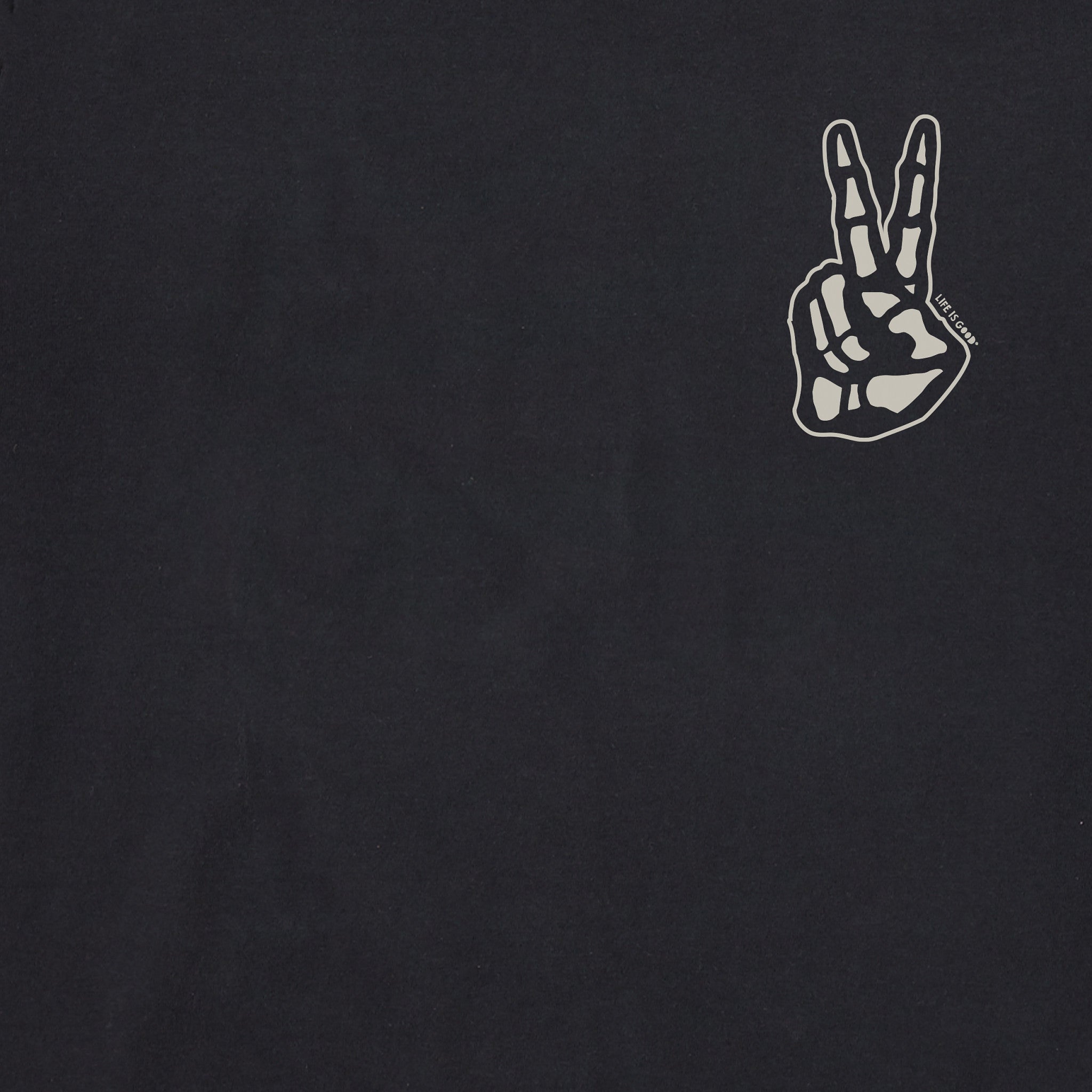 Women's Life Was Good Peace Out Long Sleeve Crusher Tee