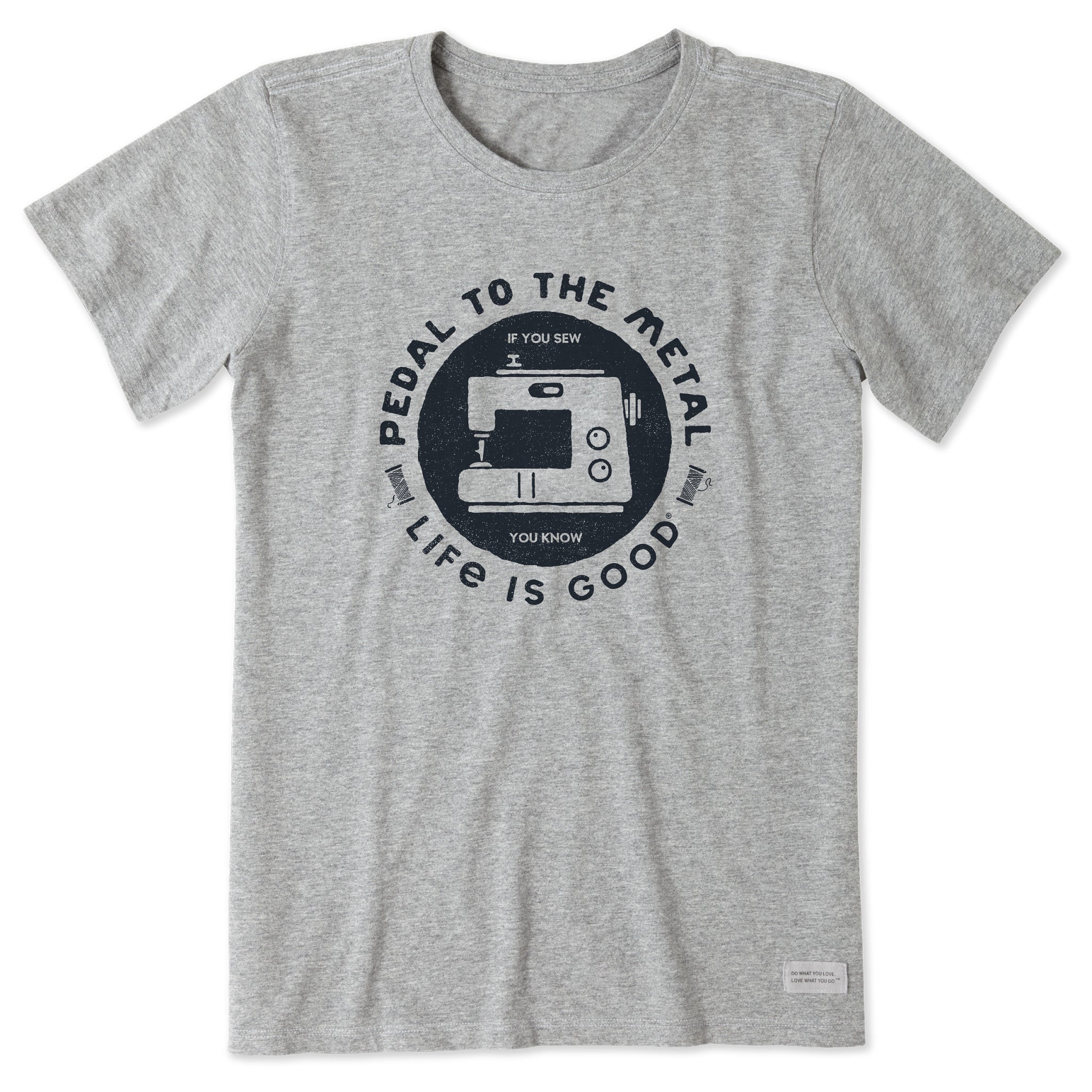 Women's Pedal to the Metal Sewing Short Sleeve Tee