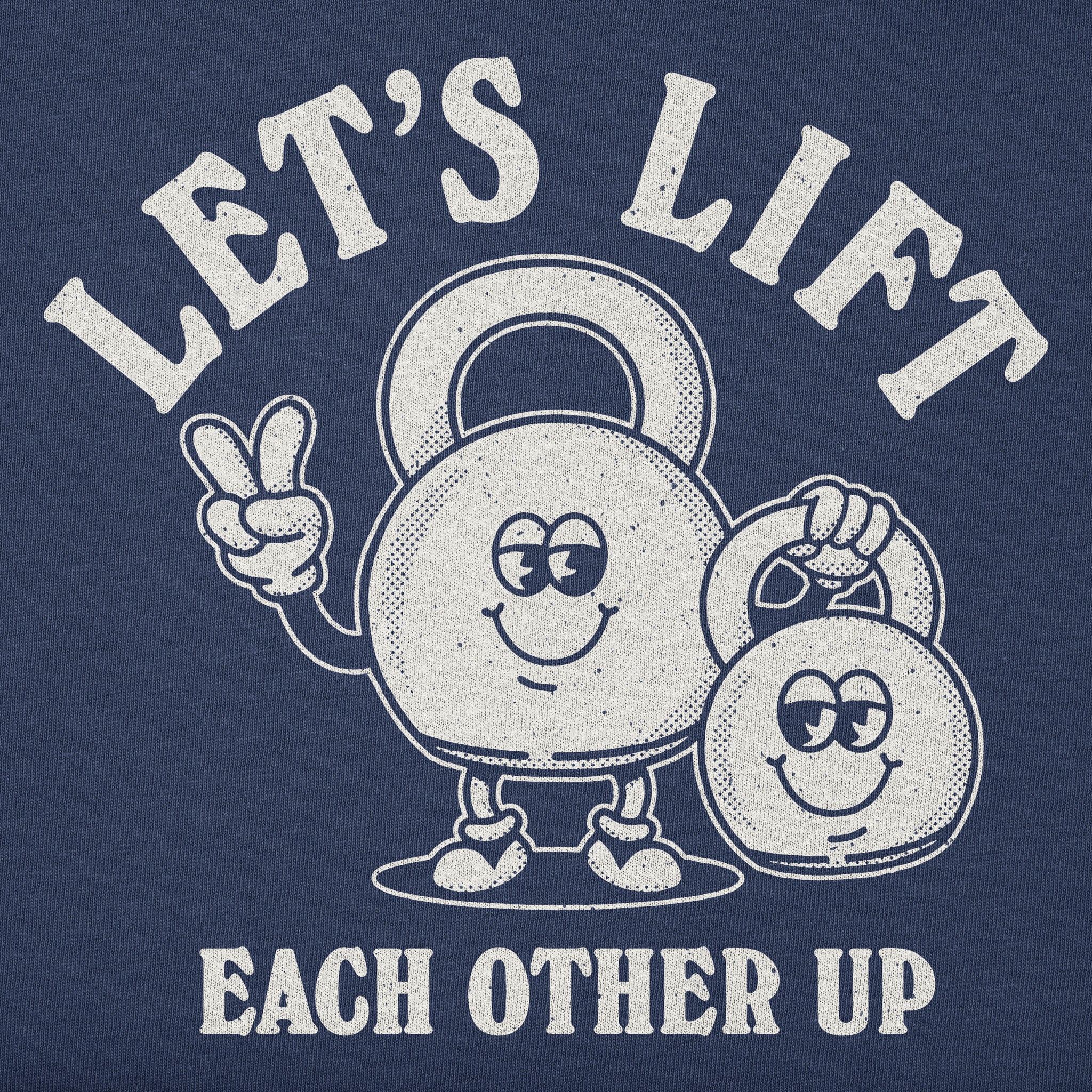 Women's Lift Each other Up Long Sleeve Crusher Boxy Tee
