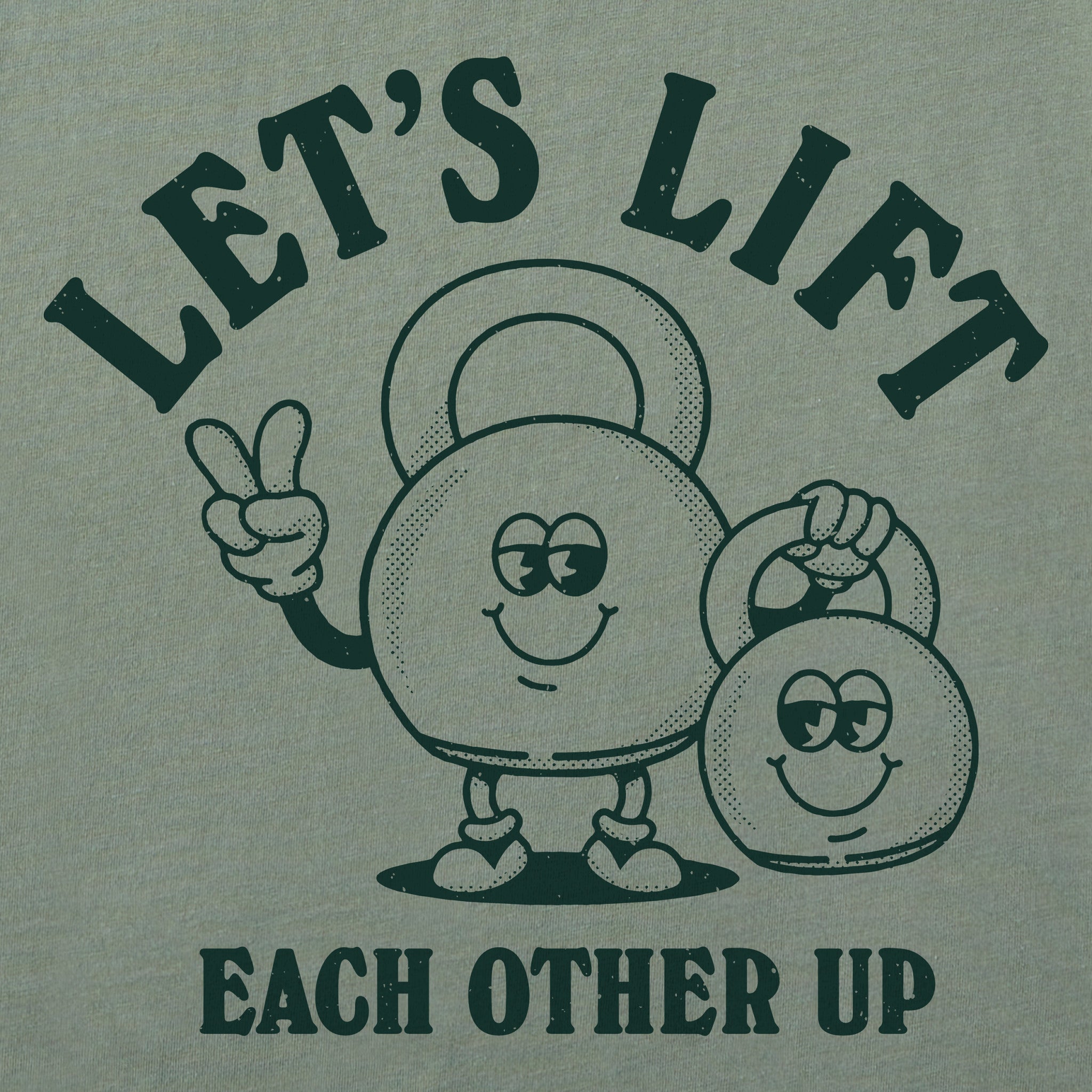 Women's Lift Each other Up Long Sleeve Crusher Boxy Tee