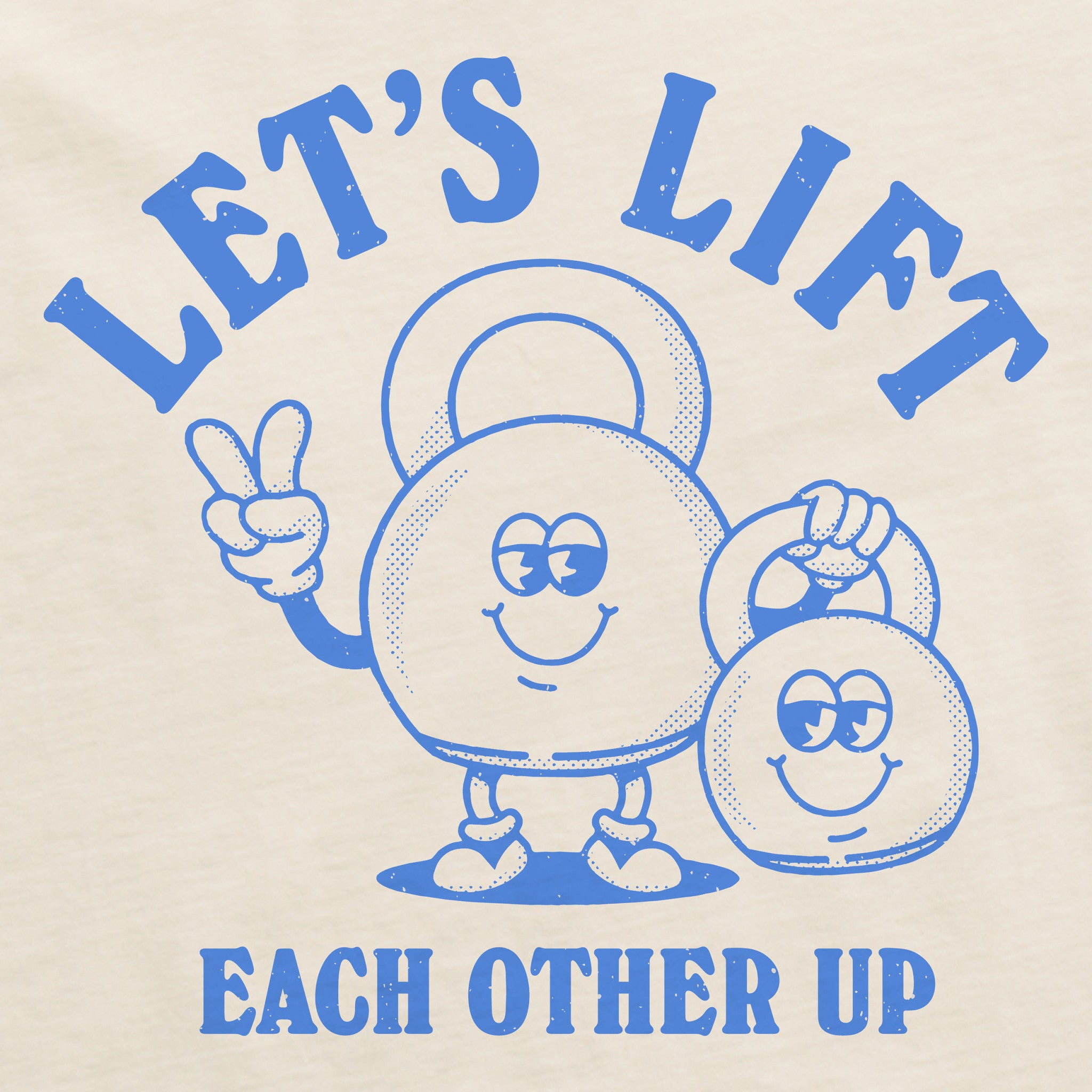 Women's Lift Each other Up Long Sleeve Crusher Boxy Tee