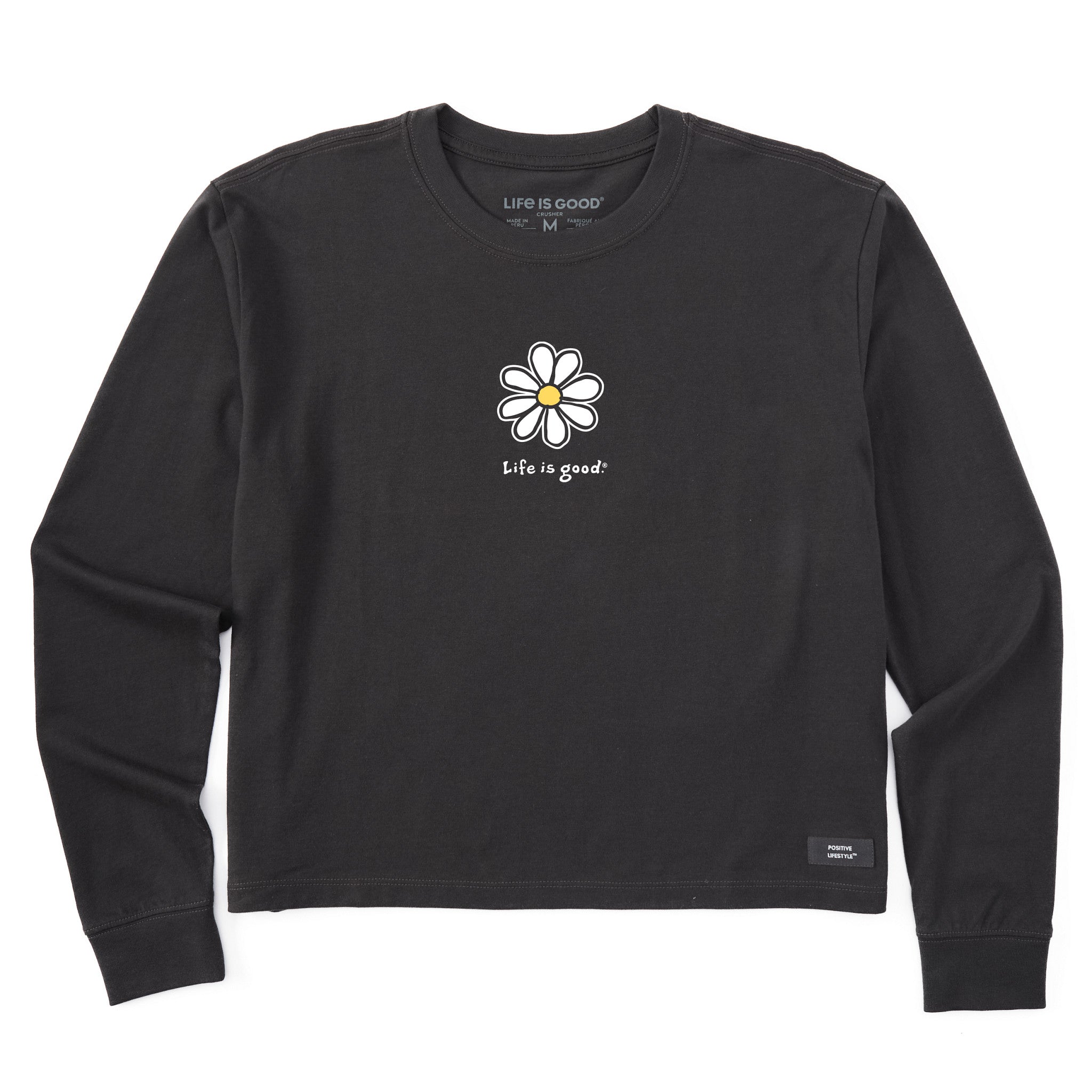 Women's LIG Daisy Long Sleeve Crusher Boxy Tee