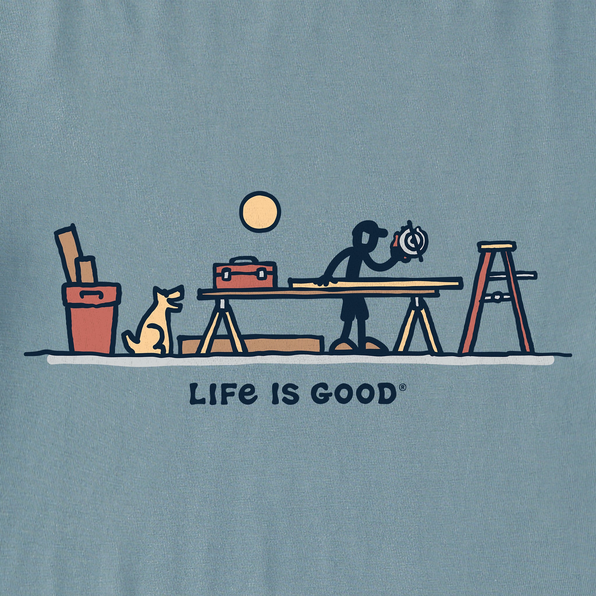 Men's Rocket & Jake Woodwork Vista Short Sleeve Tee