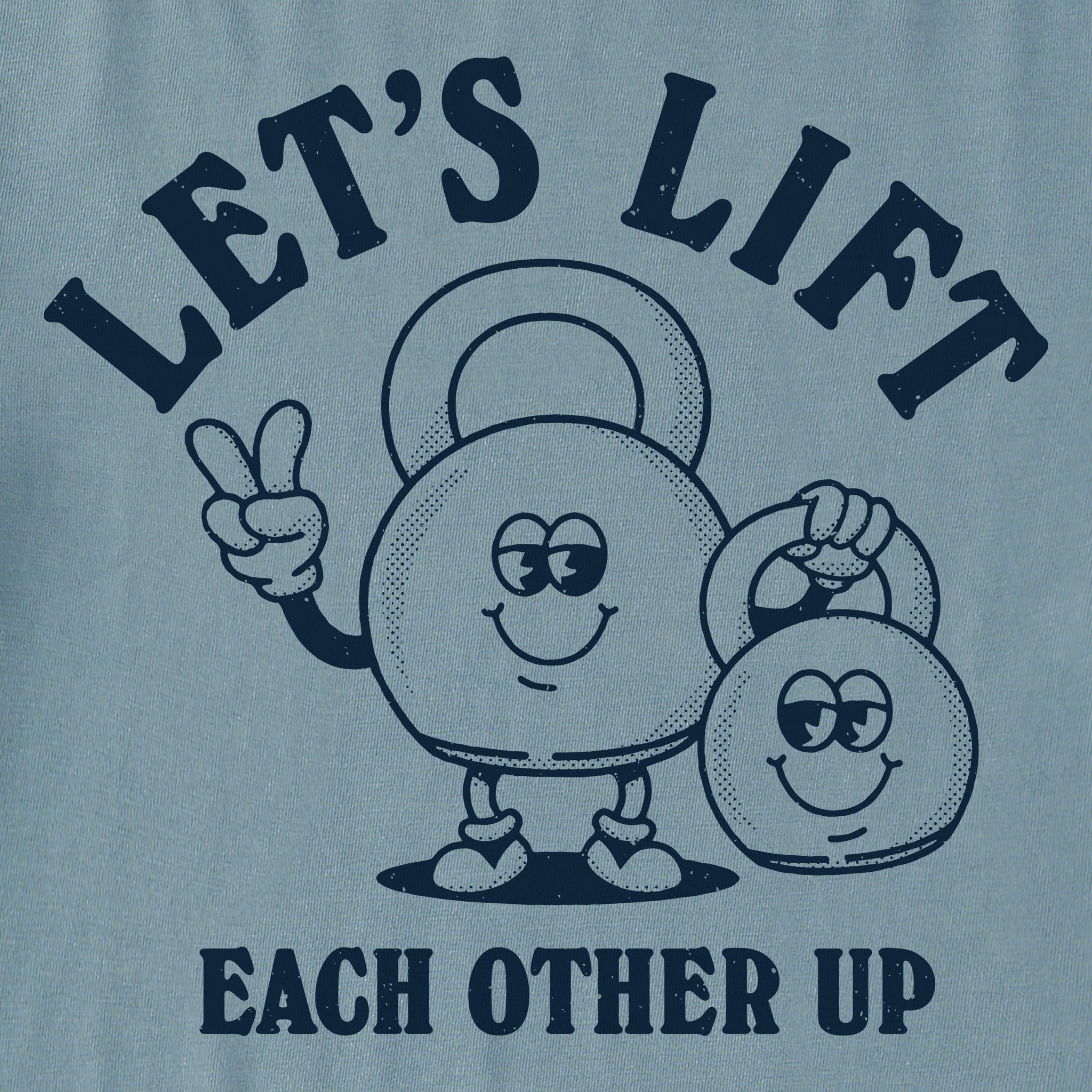 Women's Lift Each other Up Long Sleeve Crusher Boxy Tee