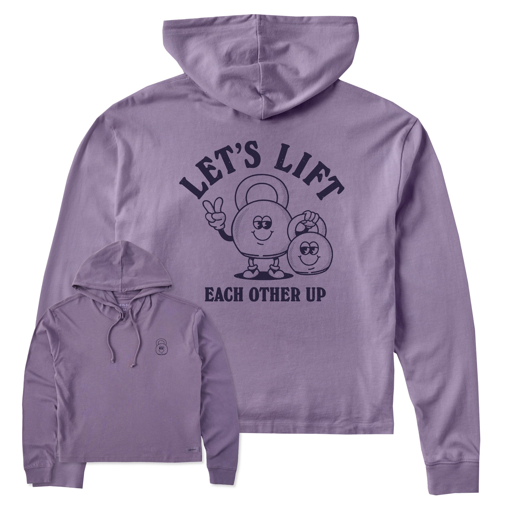 Women's Lift Each other Up Crusher Boxy Hoodie