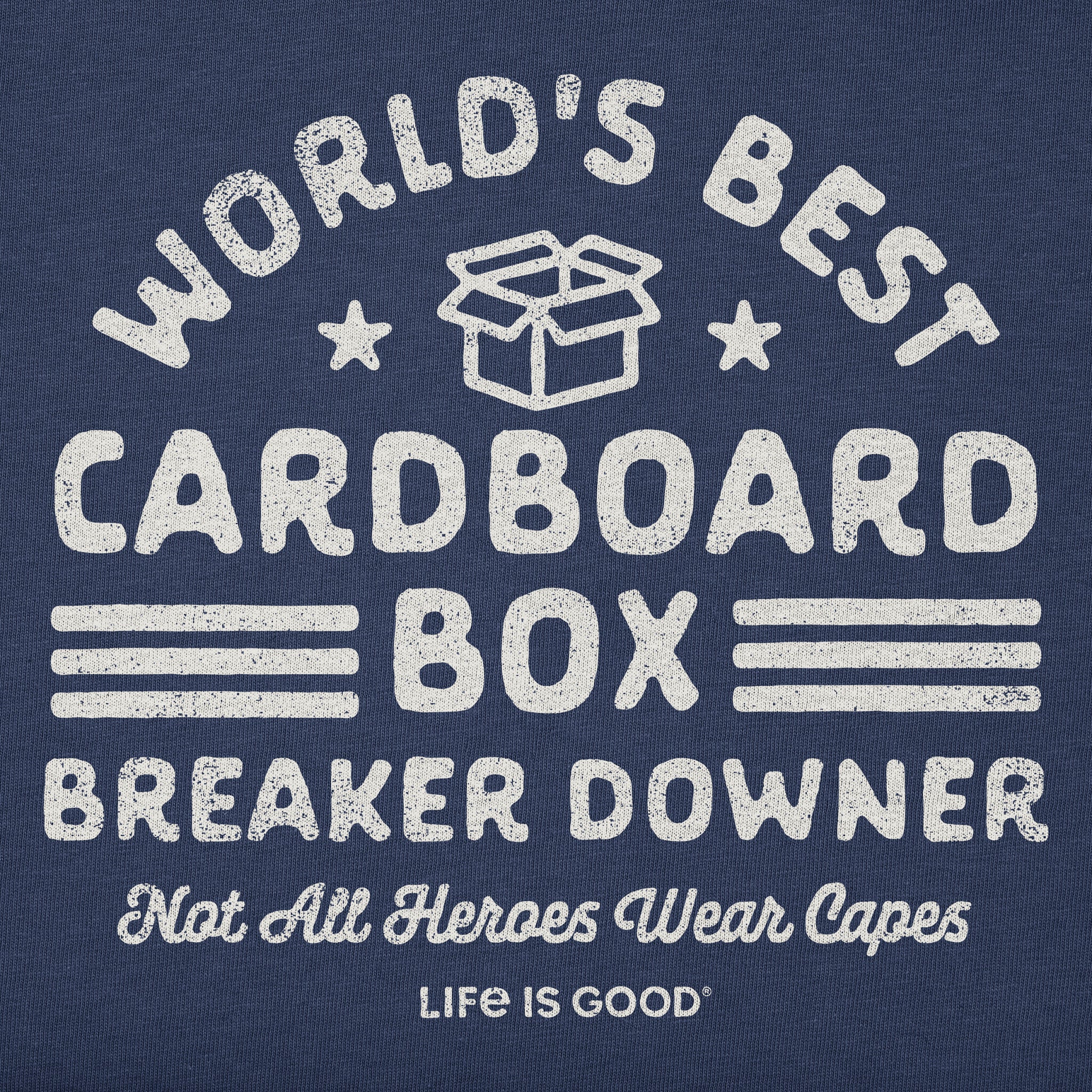 Men's Cardboard Box Breaker Downer Short Sleeve Tee