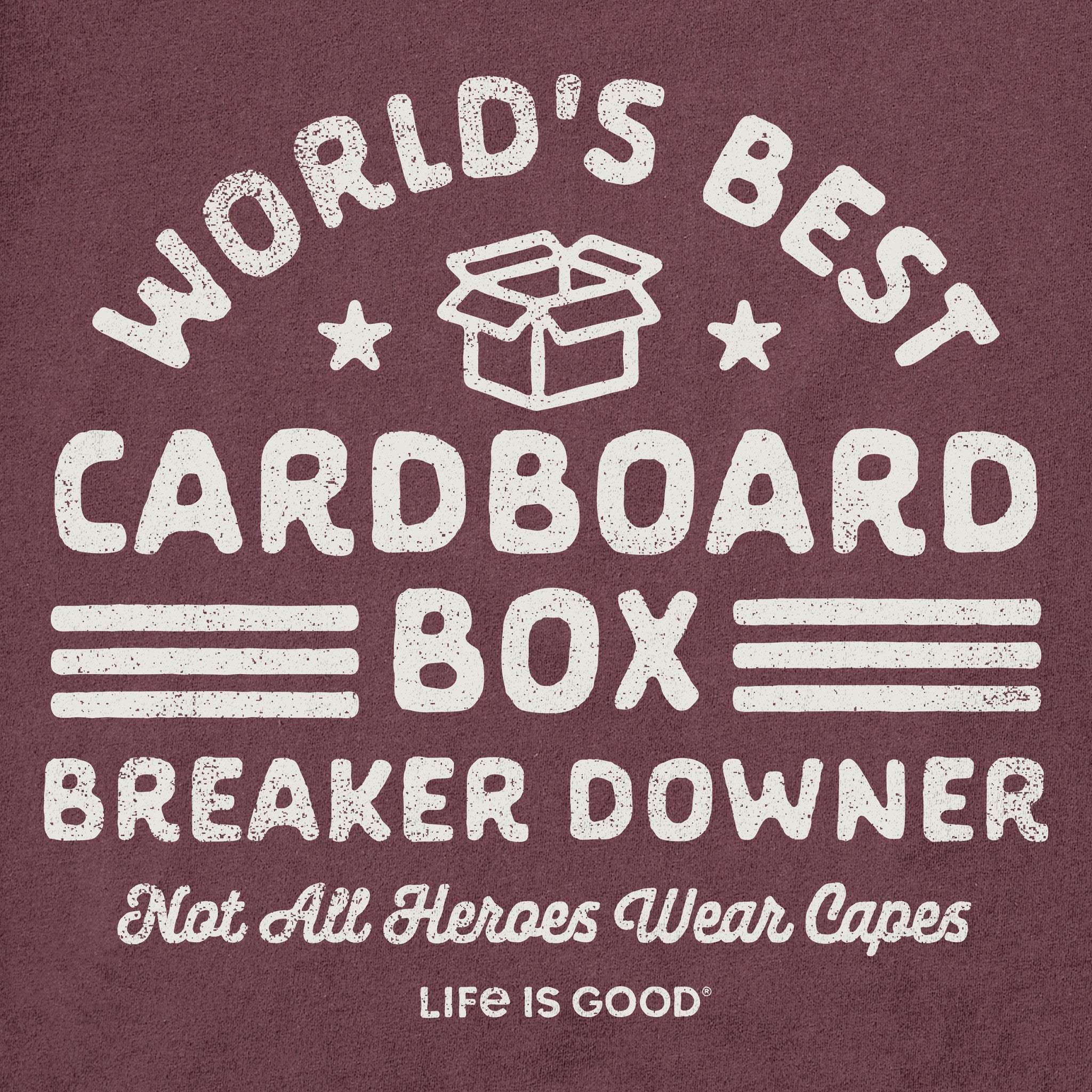 Men's Cardboard Box Breaker Downer Short Sleeve Tee