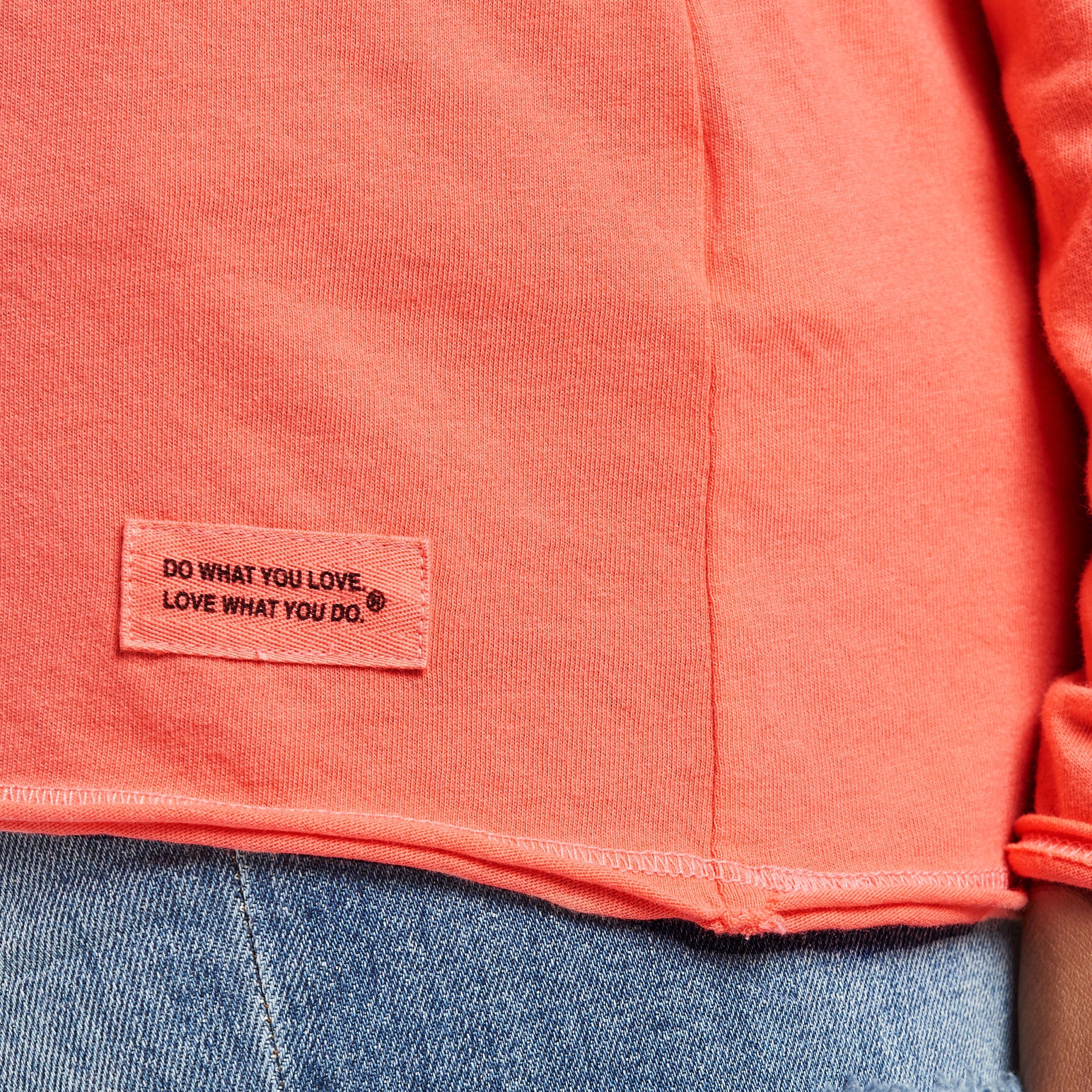Women's LIG Floral Stack Long Sleeve Crusher-LITE Hooded Tee